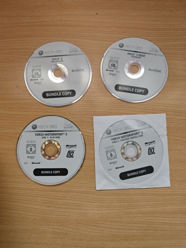 Bundle Forza Motorsport 3 & Halo 3 ODST