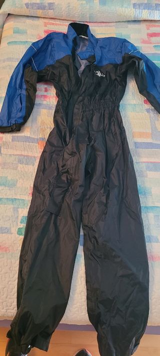 Mono lluvia azul marino - Talla M