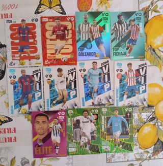Lote 21 cromos Cards Panini MGK 2024-25