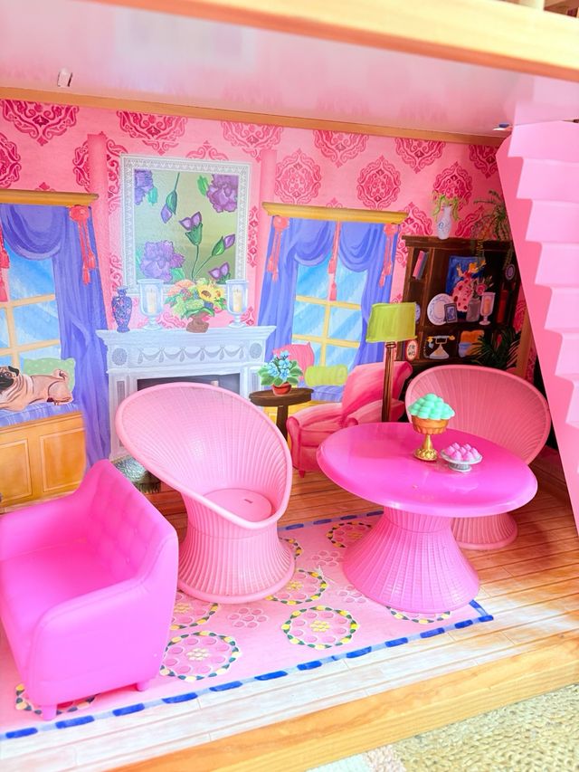 Casa de Bonecas KidKraft - Rosa e Lilás