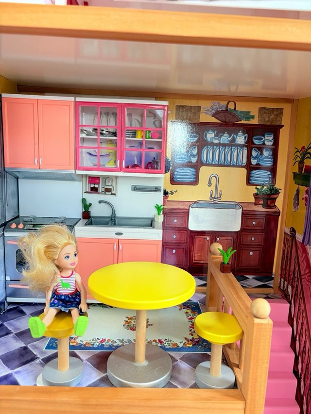 Casa de Bonecas KidKraft - Rosa e Lilás