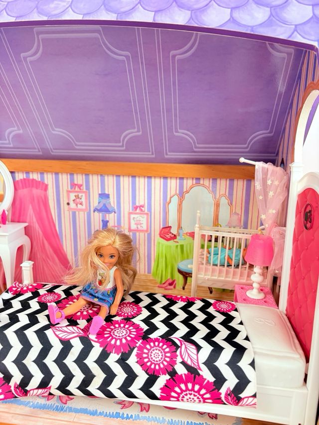 Casa de Bonecas KidKraft - Rosa e Lilás