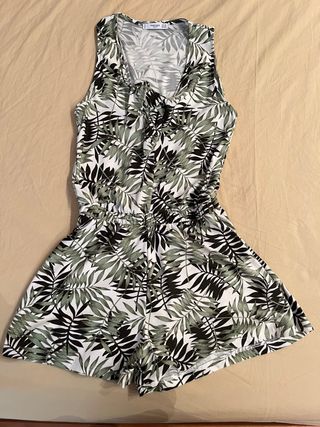 Mono Mango XS estampado hojas