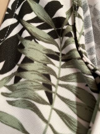 Mono Mango XS estampado hojas