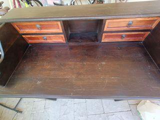 Escritorio madera maciza antiguo