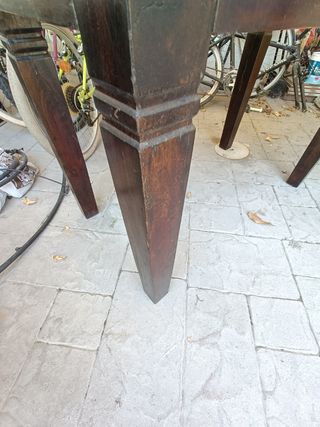 Escritorio madera maciza antiguo
