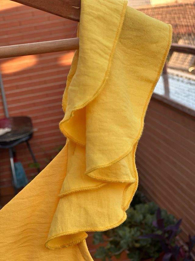 Vestido amarillo corto - Talla S