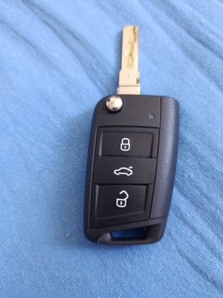 Llave coche VW Seat Audi Skoda 