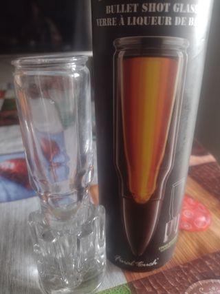 Bicchieri shot esplosivi vetro