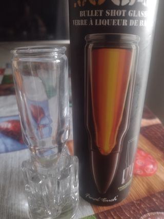 Bicchieri shot esplosivi vetro