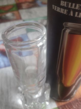 Bicchieri shot esplosivi vetro