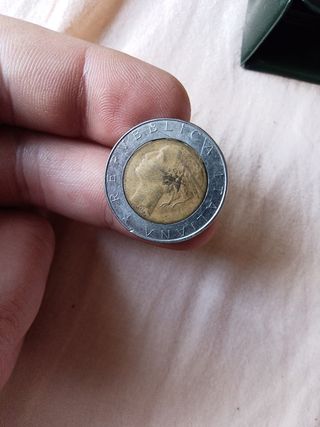 500 Lire Italia 1988 - Conio difettoso