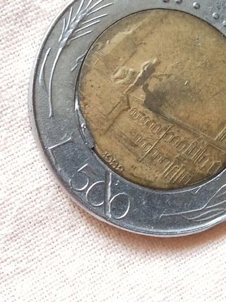 500 Lire Italia 1988 - Conio difettoso