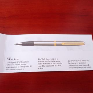 Bolígrafo Inoxcrom Wall Street