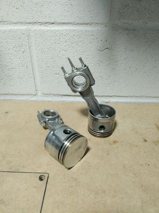 Piston y biela para Decoración