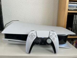 PlayStation 5 blanca lector + mando