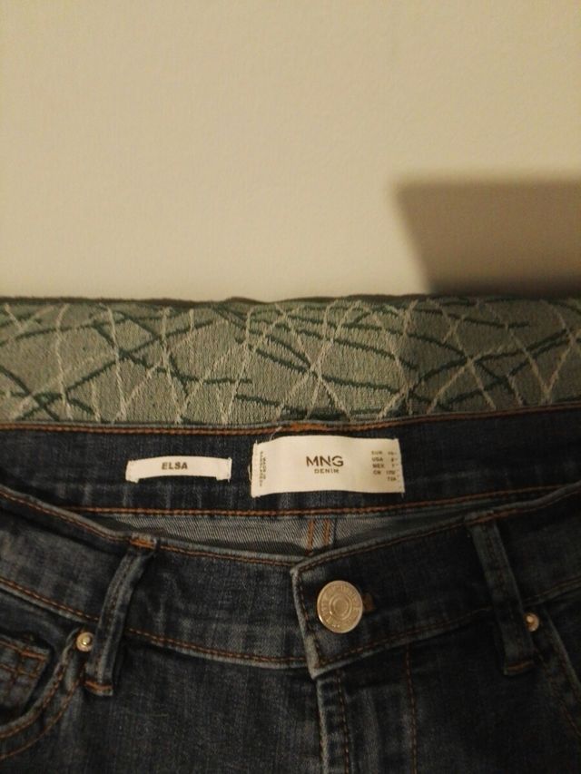 Vaqueros Mango - Talla L