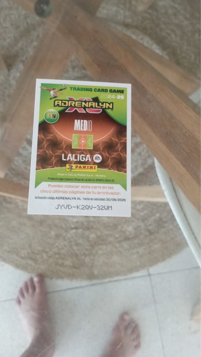 Cromo Único Iniesta Adrenalyn XL