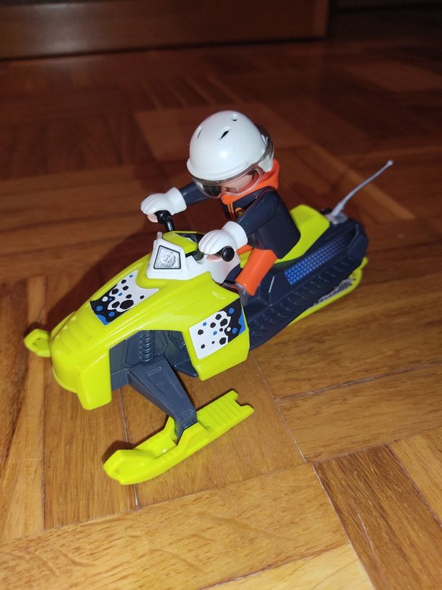 Moto nieve Playmobil - Juguete