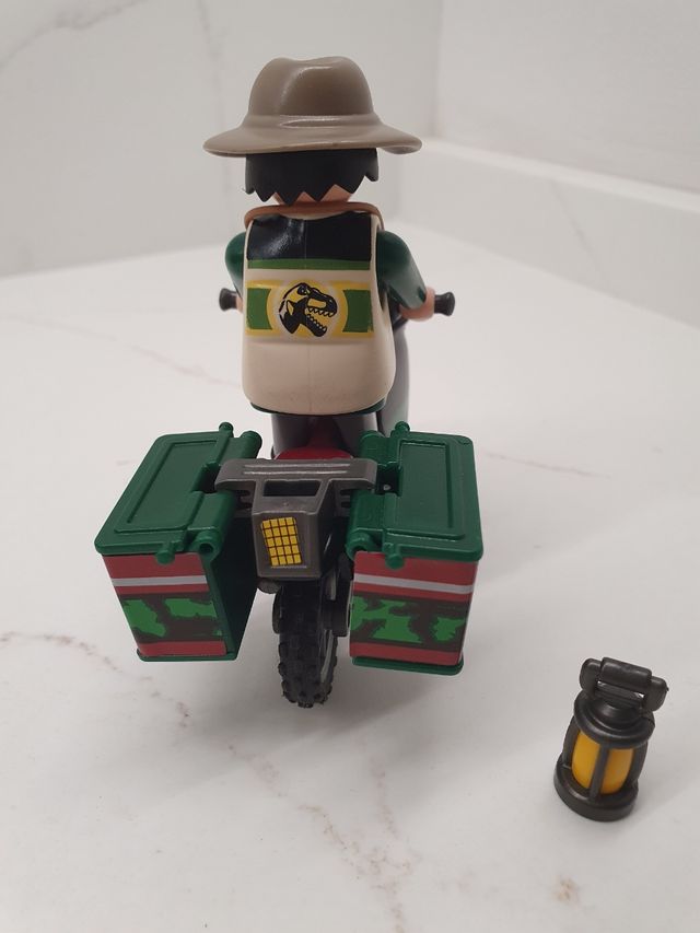 Playmobil Jurassic Park: Moto explorador
