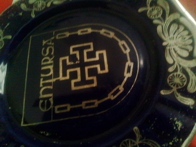 Platone ENTURSA argento, antico