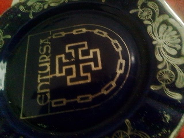 Platone ENTURSA argento, antico