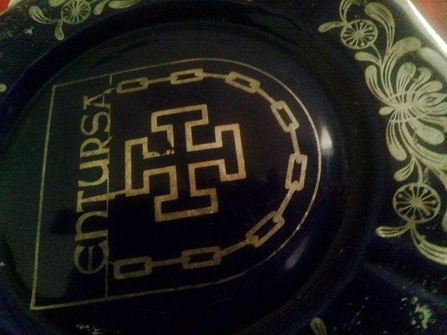 Platone ENTURSA argento, antico