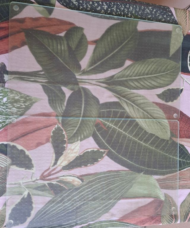 2 protectores de vidrio cocina