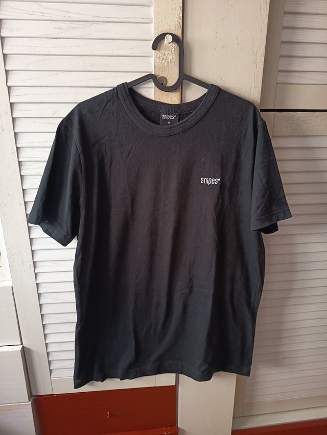 Camiseta Snipes negra - Talla M.