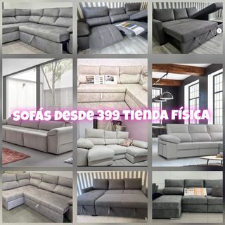 Sofá tienda física 