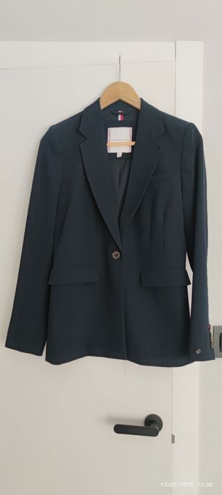 Blazer Tommy Hilfiger azul marino