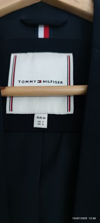 Blazer Tommy Hilfiger azul marino