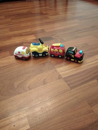 Coches VTech: 4 vehículos