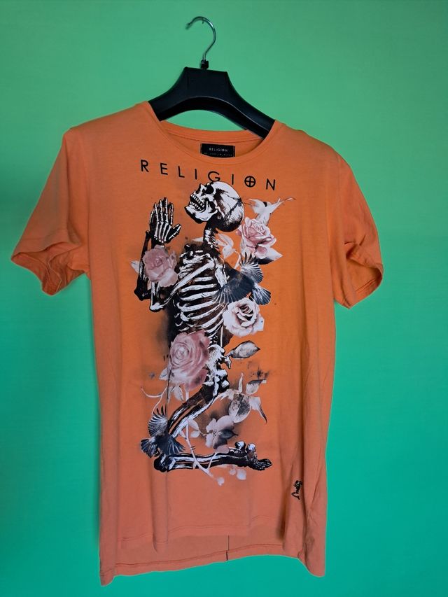 T-Shirt Religion Arancione