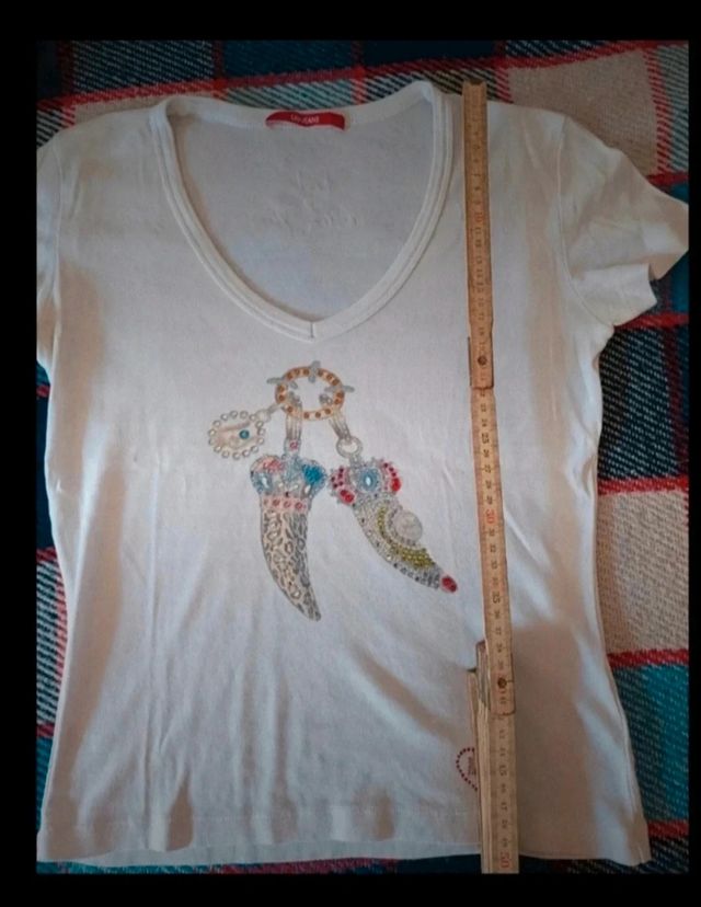 Maglietta Liu Jo bianca - Cotone