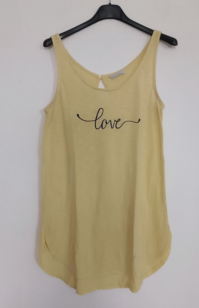 Canotta Calliope gialla tg S