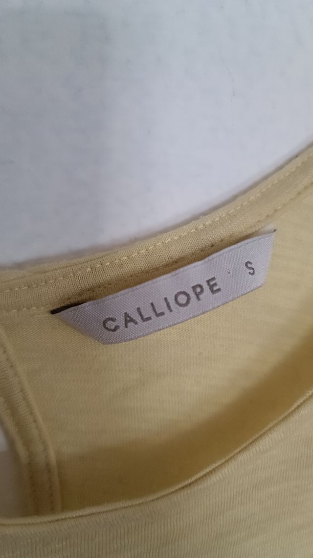 Canotta Calliope gialla tg S