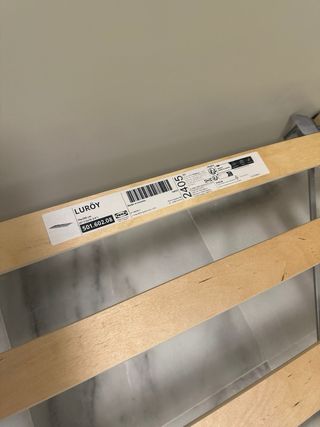 Cama 140x200 - Cabecero Gris Claro