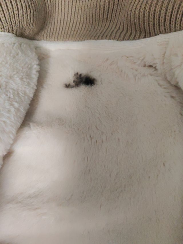 Abrigo bebé tejido, beige