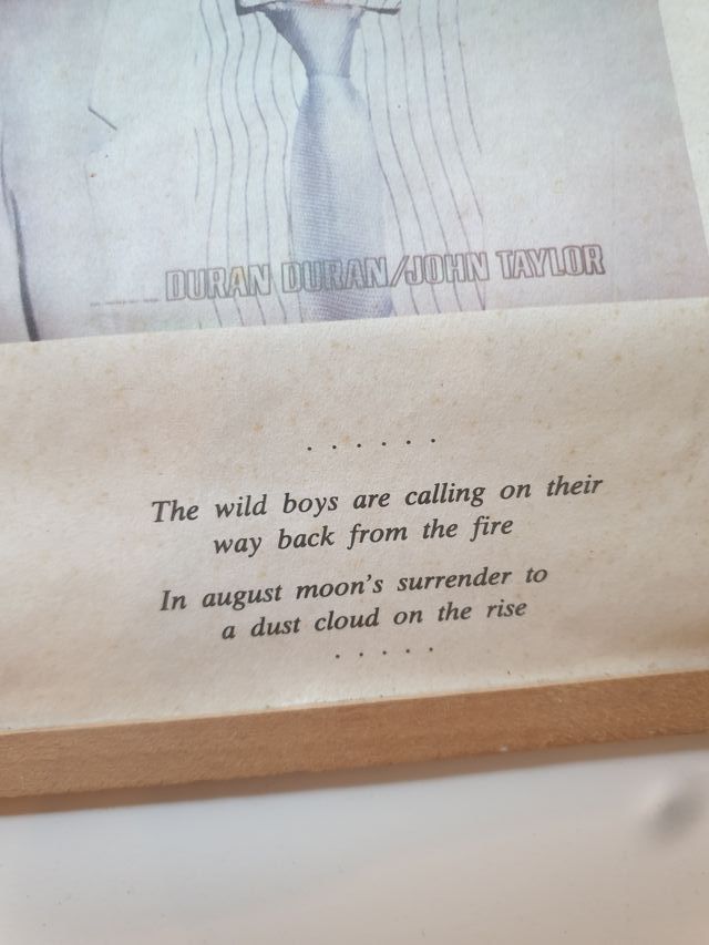 Poster Duran Duran John Taylor