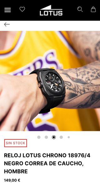 RELOJ LOTUS CHRONO 18976/4