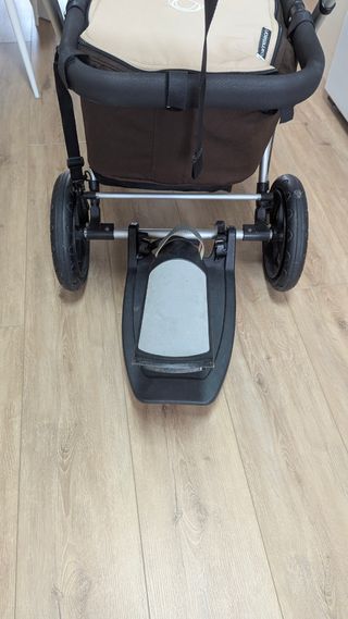 Cochecito Bugaboo beige y chocolate