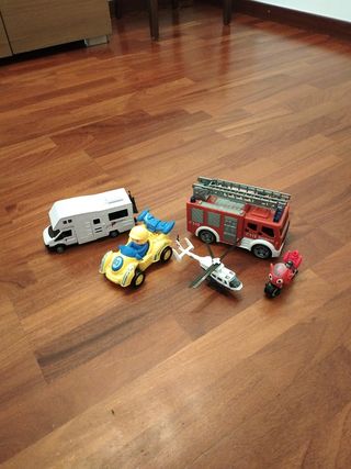 Coches y helicóptero: ¡2€!