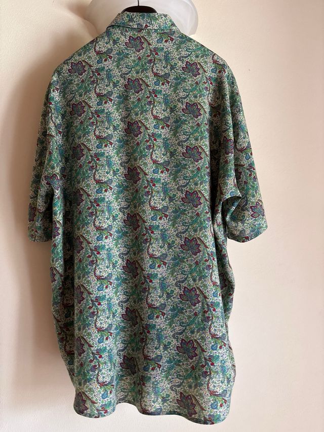 Camicia vintage italiana 100% viscosa