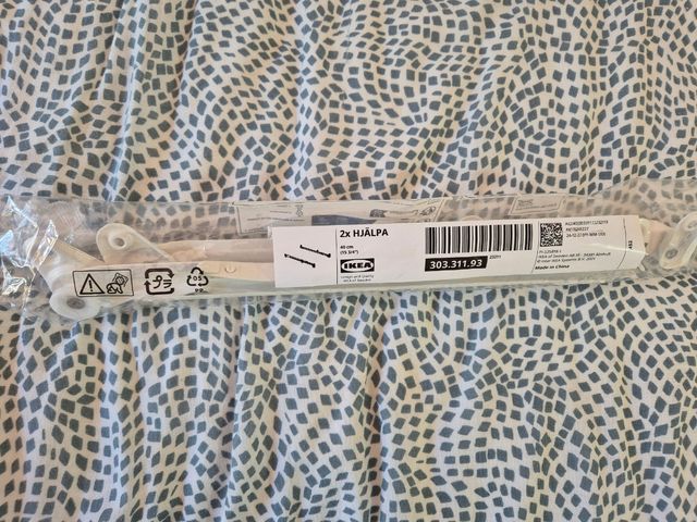 Cesto rejilla blanco - metal