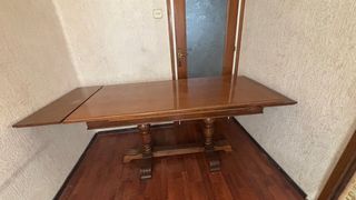 Mesa comedor madera - extensible