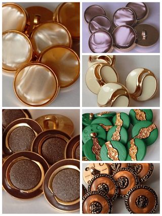 Lote 10 botones- 8 modelos