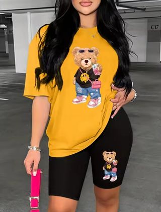 Conjunto deportivo oso disponible en varios colore
