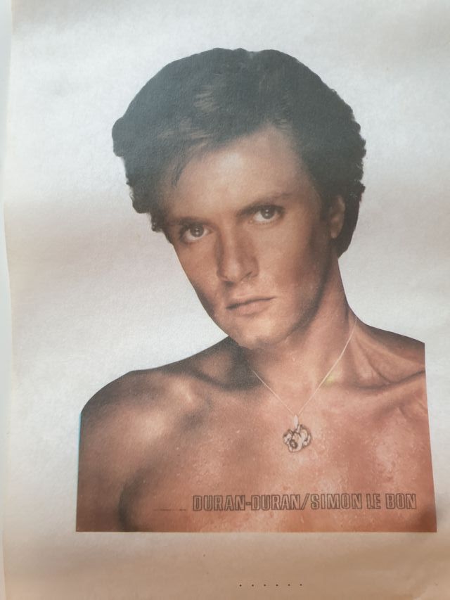 Rarissimo Poster Duran Duran - Simon Le Bon