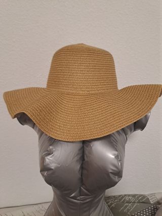 Sombrero playa beige